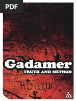 Download Gadamer Truth and Method by Charlie Miller SN208154001 doc pdf