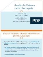 Organização Do Sistema Educativo Português
