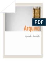 Arquivo - Organizaao e Manutenao