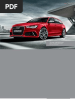 Audi RS 6 Avant Catalogue (UK)