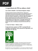 A experiência do PEI na editora Abri1