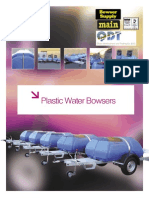 1000 and 2000 Litre Pressurized Water Bowsers