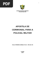 Apostila de Cerimonial PM