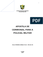 Cerimonial Militar PM MT