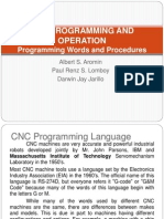 CNC Programming and Operation
