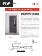 Download Special-Lite Fire-Rated FRP-Clad Fire Door Sales Sheet by Special-Lite Doors SN20819011 doc pdf