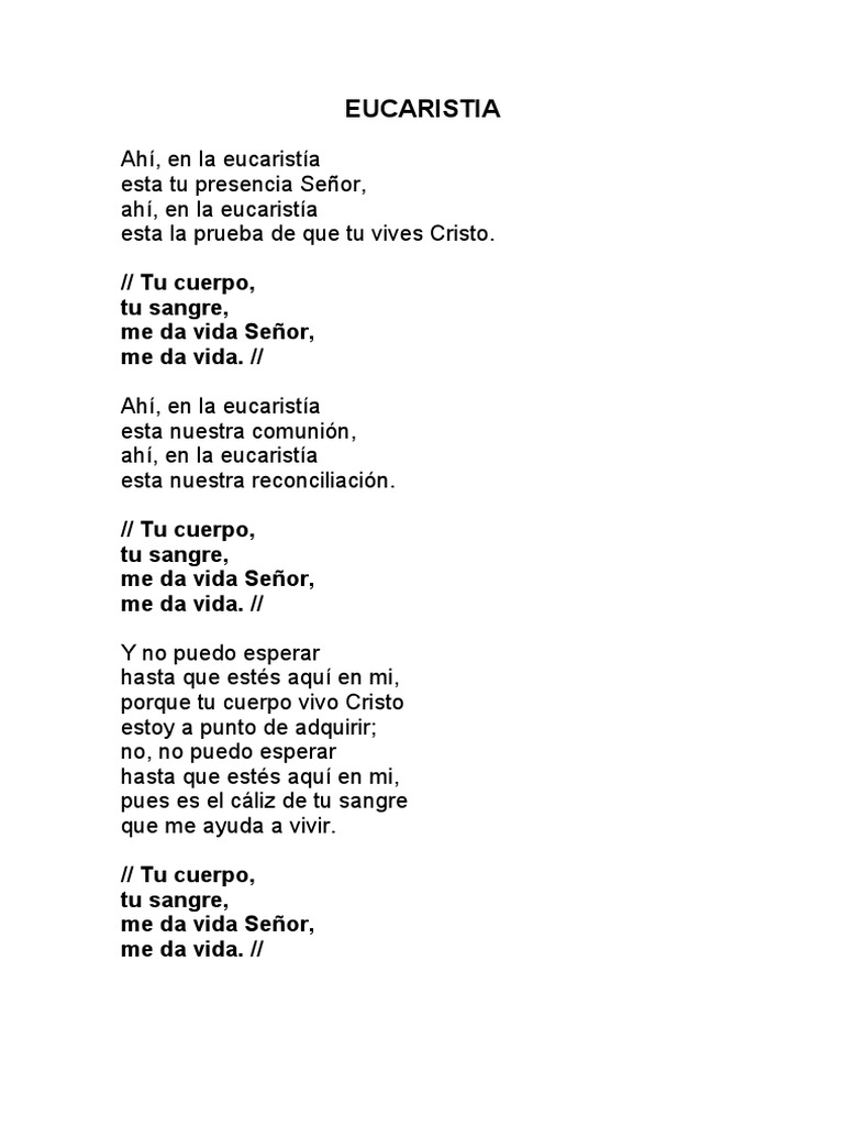 Tu Sangre En Mi Cuerpo Lyrics LyricsWalls