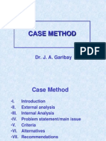 Case Method: Dr. J. A. Garibay