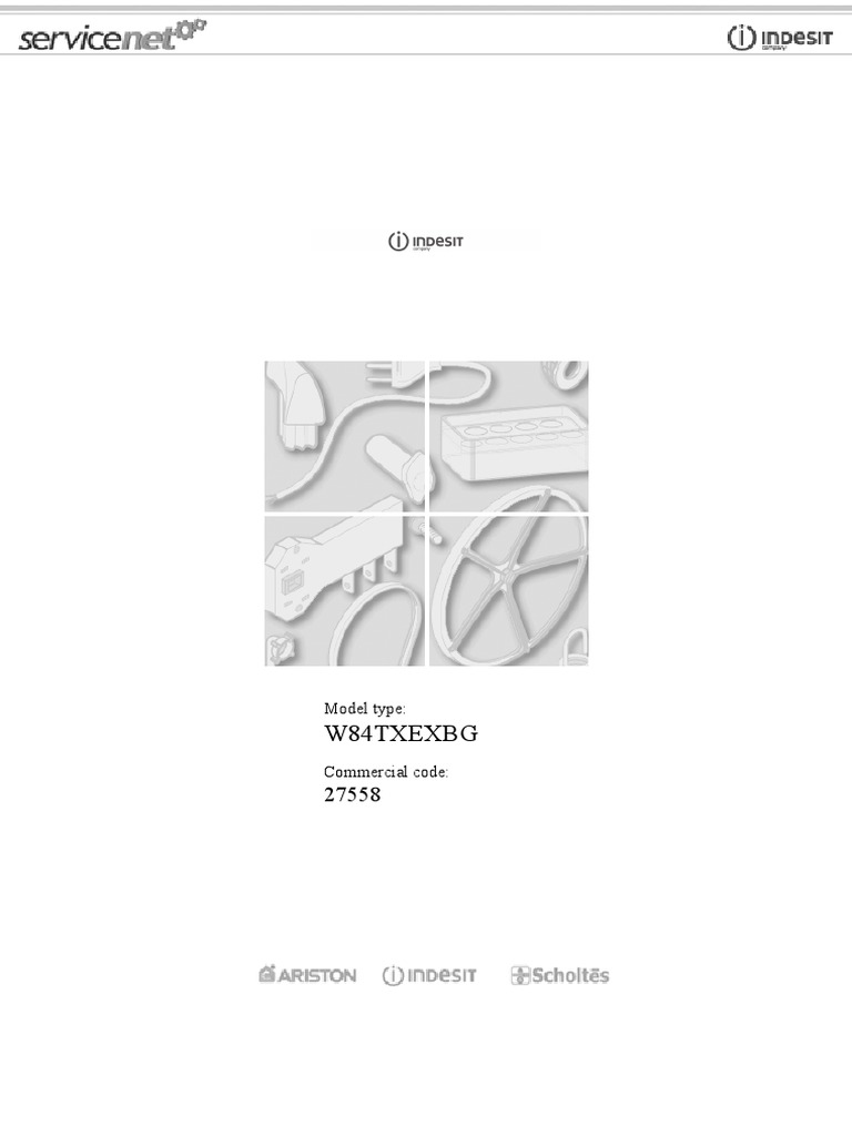 Indesit W84TX EX | PDF | Switch | Thermostat