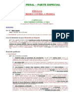 DPP-Título I crimes contra pessoa