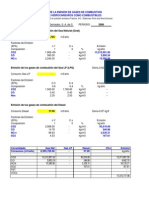 Calculo de Emsiones Por Consumo de Combustibles