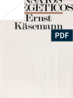 Kasemann, Ernst - Ensayos Exegeticos
