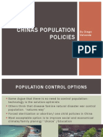 Chinas Population Policies