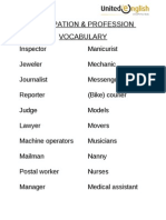 Occupation & Profession Vocabulary 61-80