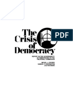 The Crisis of Democracy