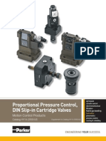 Parker Valve Industrial DIN Slip-In Cartridge Valves PDF