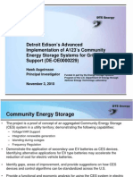 Detroit Editson's Advanced Implementation of Community Energy Storage For Grid Support