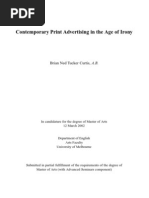 Advertising in the Age of Irony