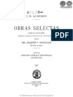 Obras Selectas - Tomo Xi - Juan Bautista Alberdi - Portalguarani