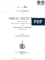 OBRAS SELECTAS - TOMO XV - JUAN BAUTISTA ALBERDI - PORTALGUARANI