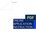 Online Application Instruction: National Yang-Ming University Fall Semester 2014