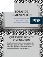 Losas de Cimentación