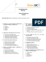 Guía de Estudio Antropología Examen versión 2.0