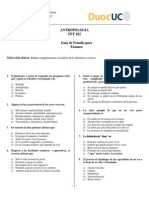 Guía de Estudio Antropología Examen Versión 2.0