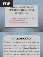 Seminário de Pesquisa - Tetun Prasa revisado