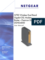 Netgear Wireless DSL Modem Router - DGND4000