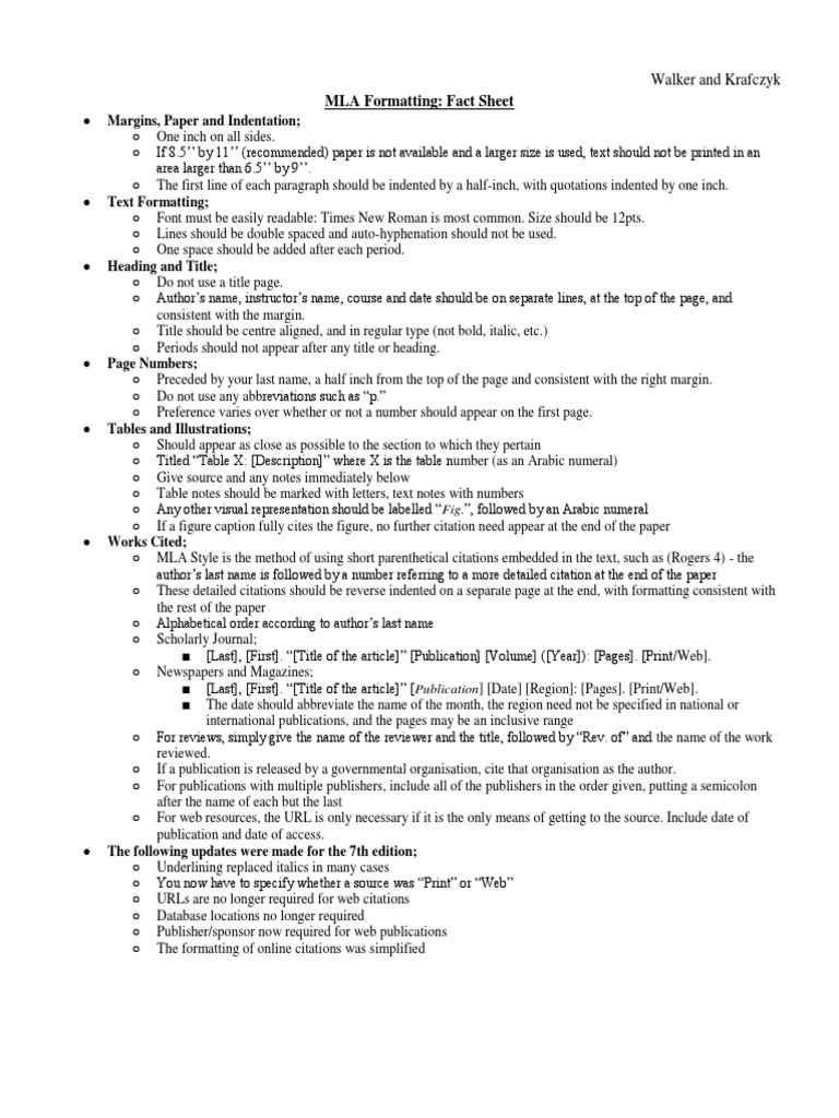 Mla essay template image