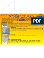 Manufactured Boards