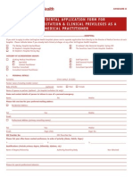 Annexure B - Medical Dental Initial Accreditation