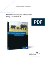 Sap Personnel Planning and Development Guide