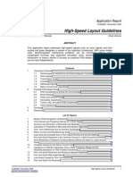 TI High Speed Layout Guideline