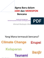 Paradigma Baru Dalam Memahami Dan Merespon Bencana