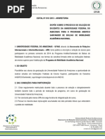 Edital 015-2013 - Santander Andifes Nacional 2014