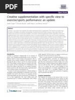 Creatine Supplementation With Specific View to Exercise-sports Performance_ an Update