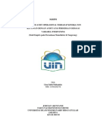 92436-Pengaruh Audit Operasional Terhadap Kinerja Non Keuangan Dengan