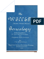 Willett Genealogy by J. E. Bookstaver Published 1906