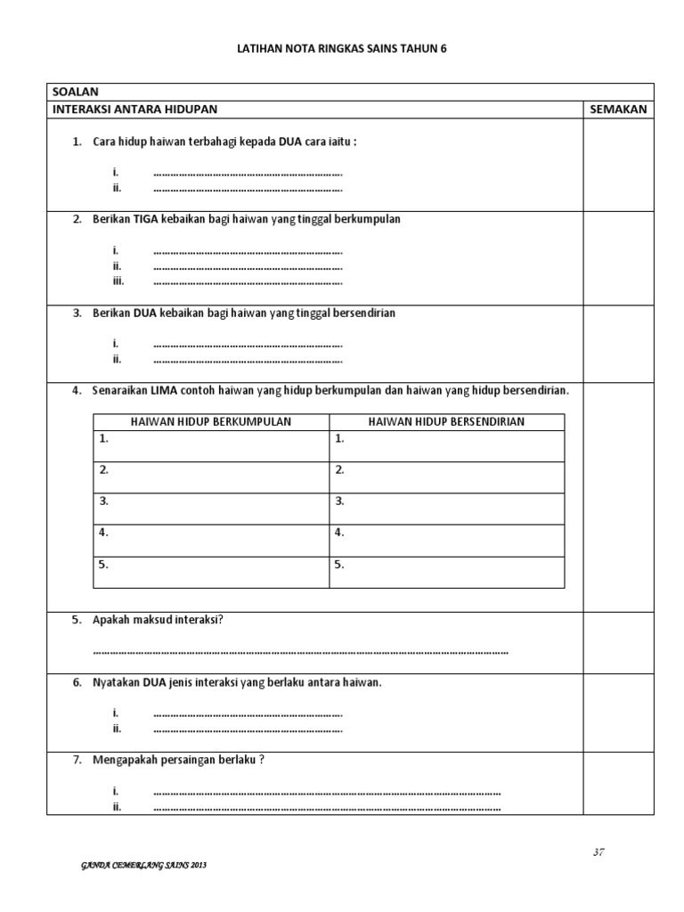 Soalan Modul Sains Complete Year 6 2 Pdf