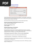 Download Cara Mudah Install Komponen Di Delphi by Faisal Arbi SN208327602 doc pdf