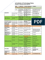 Nit Patna Academic Calendar