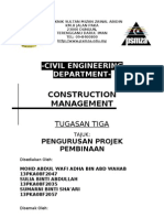 Pengurusan Projek Pembinaan (Psmza)