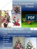 Basic Floral Arrangement Shapes