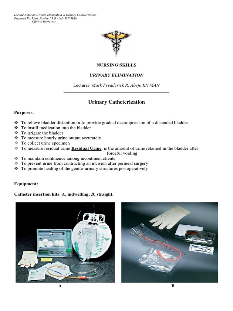 Urinary Catheterization | PDF