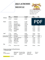 2014 Boys Varsity Schedule 20140220