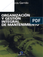 Organizacion y Gestion Integral de Mantenimiento
