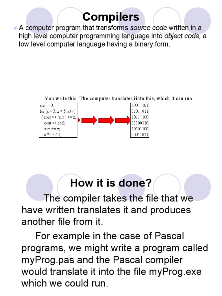 Compiler and Interpreter - Presentation | PDF | Computer Program ...
