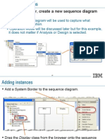 From The Browser, Create A New Sequence Diagram Called Execution